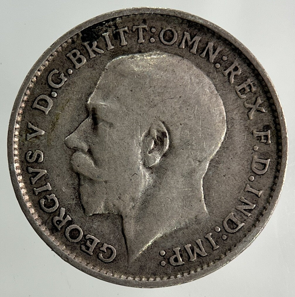 1912 George V Threepence Silver Coin | Fine Collectable Grade