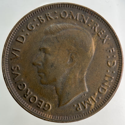 1943 Australia One Penny Coin | Fine Collectable Grade