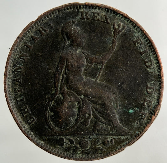 1826 George IV Farthing Coin | Collectable Grade
