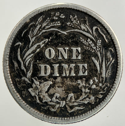 1916 US USA One Dime Silver Coin | Fine Collectable Grade