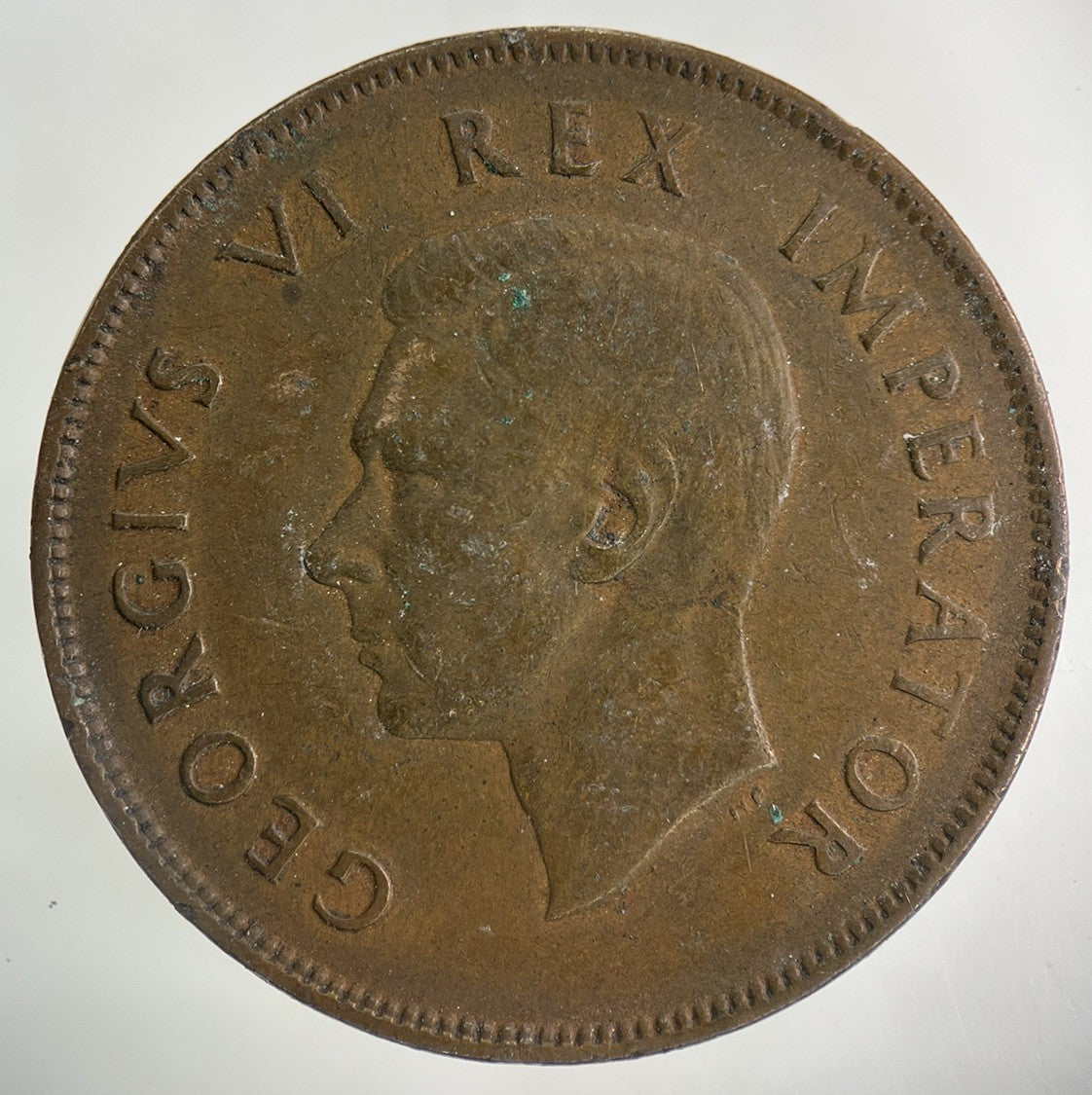 1942 South Africa One Penny Coin | Fine Collectable Grade