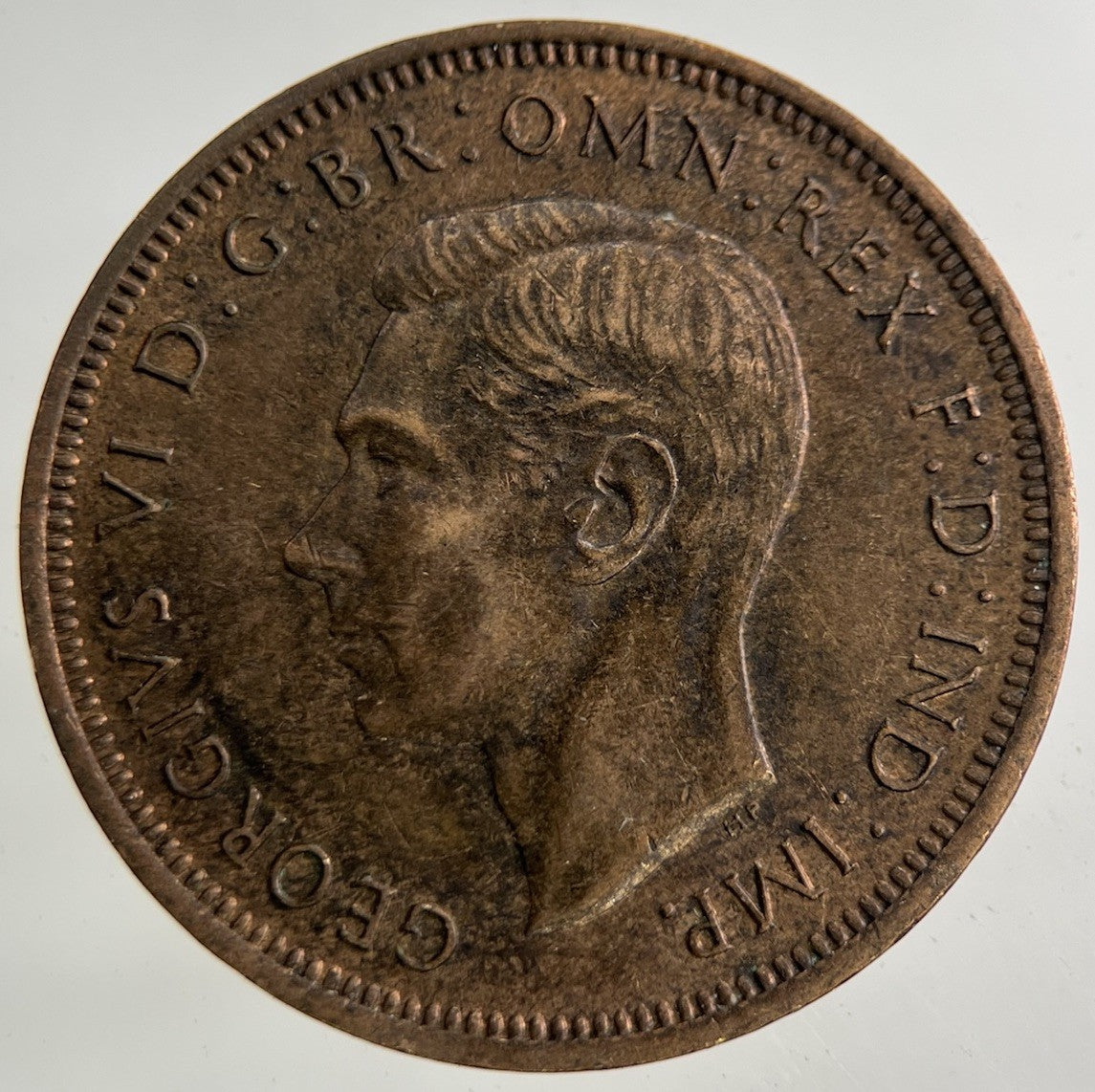 1945 George VI Half - Penny Coin | Very High Grade