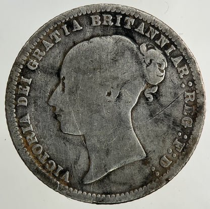 1874 Victoria Sixpence Silver Coin | Collectable Grade