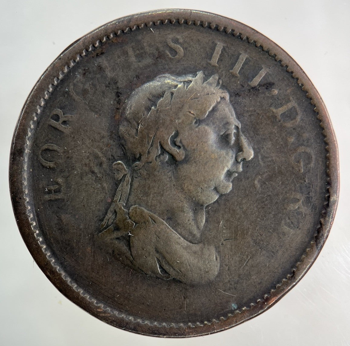 1806 George III 3rd One Penny Coin | Collectable Grade