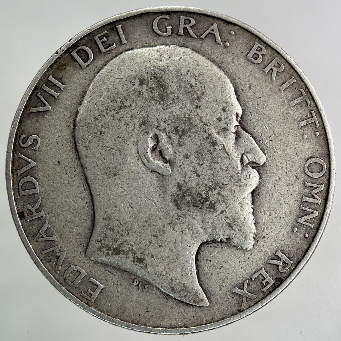 1906 Edward VII Half - Crown Silver Coin | Fine Collectable Grade