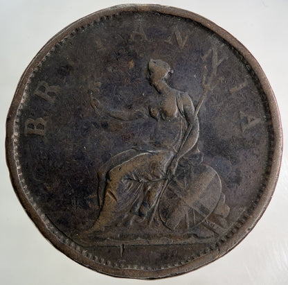 1806 George III 3rd One Penny Coin | Collectable Grade