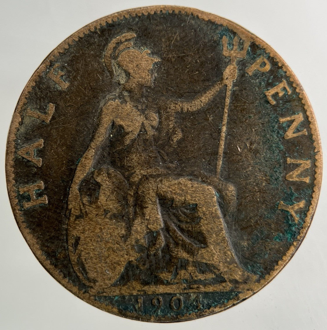1904 Edward VII Half - Penny Coin | Collectable Grade
