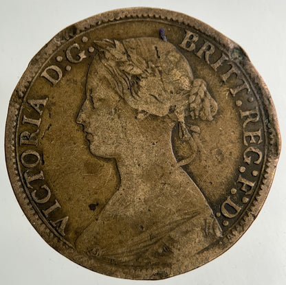 1873 Victoria Farthing Coin | Collectable Grade
