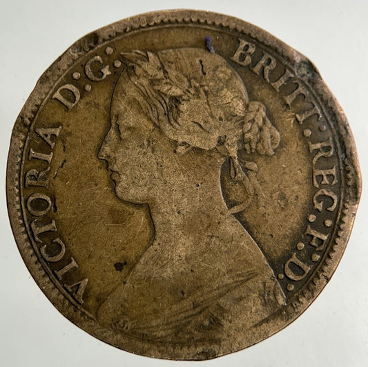 1873 Victoria Farthing Coin | Collectable Grade