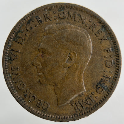 1943 George VI Wren Farthing Coin | Collectable Grade