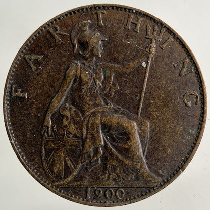 1900 Victoria Farthing Coin | Very High Grade