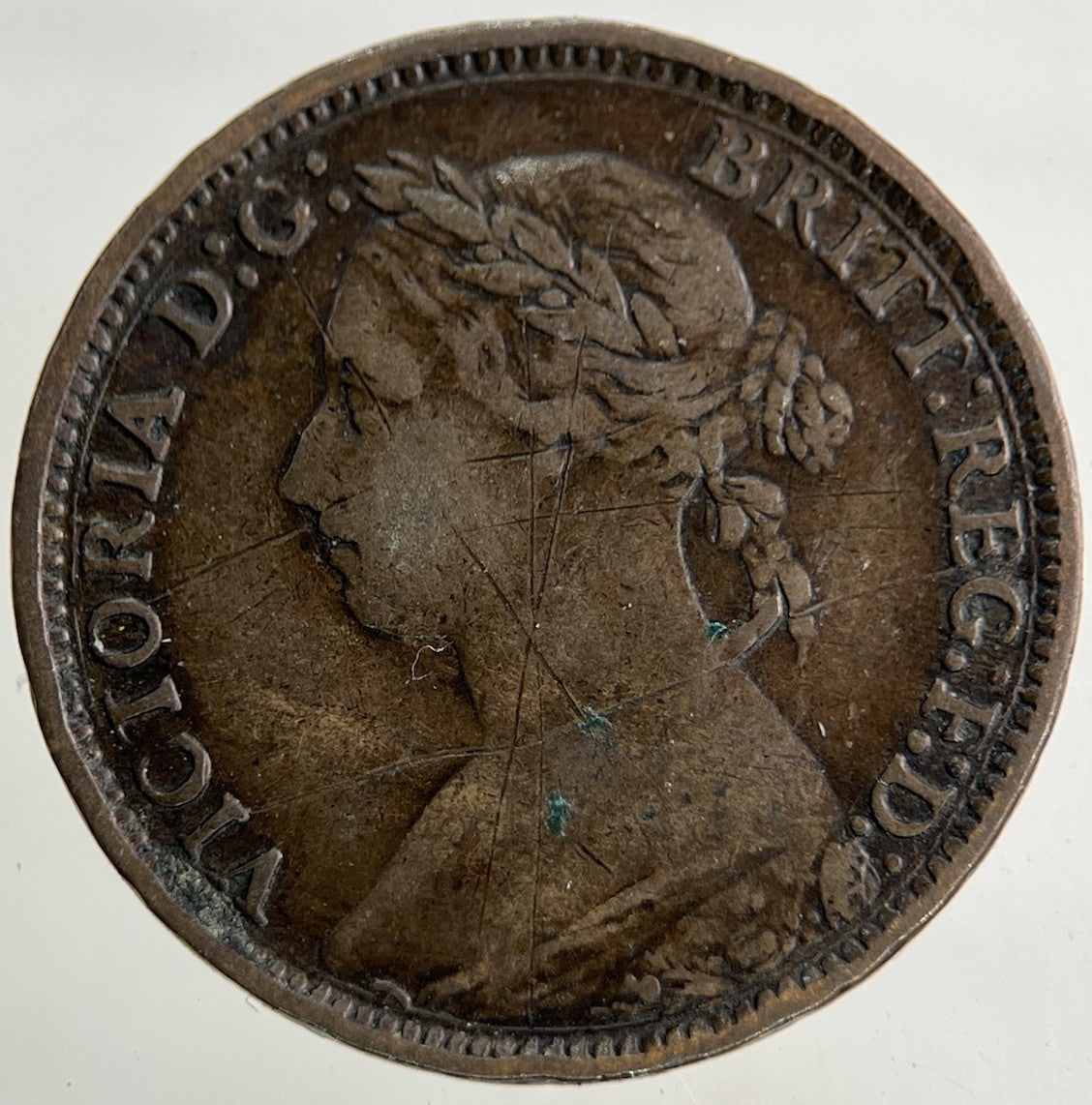 1891 Victoria Farthing Coin | Collectable Grade