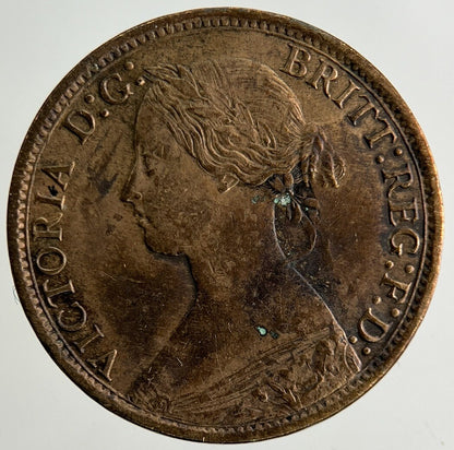 1867 Victoria Farthing Coin | Fine Collectable Grade