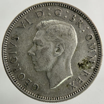 1945 George VI Shilling Silver Coin | Fine Collectable Grade