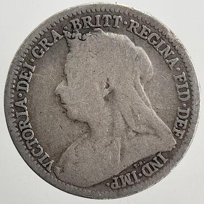 1899 Victoria Threepence Silver Coin | Collectable Grade