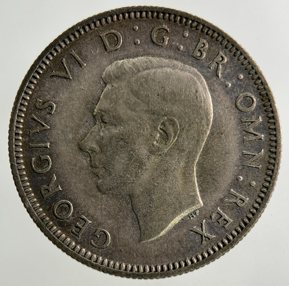 1945 George VI Shilling Silver Coin | Fine Collectable Grade