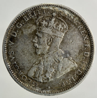1916 - M Australia One Shilling Silver Coin | Fine Collectable Grade