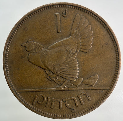 1935 Irish One Penny Coin | Fine Collectable Grade