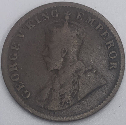 1918 One Quarter Anna India | Indian Copper Coin | Fair Grade | a431