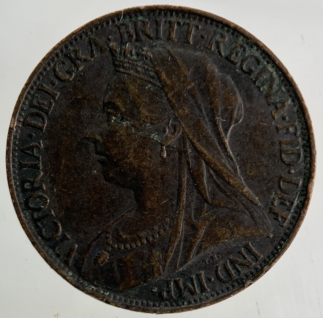 1897 Victoria Farthing Coin | Fine Collectable Grade