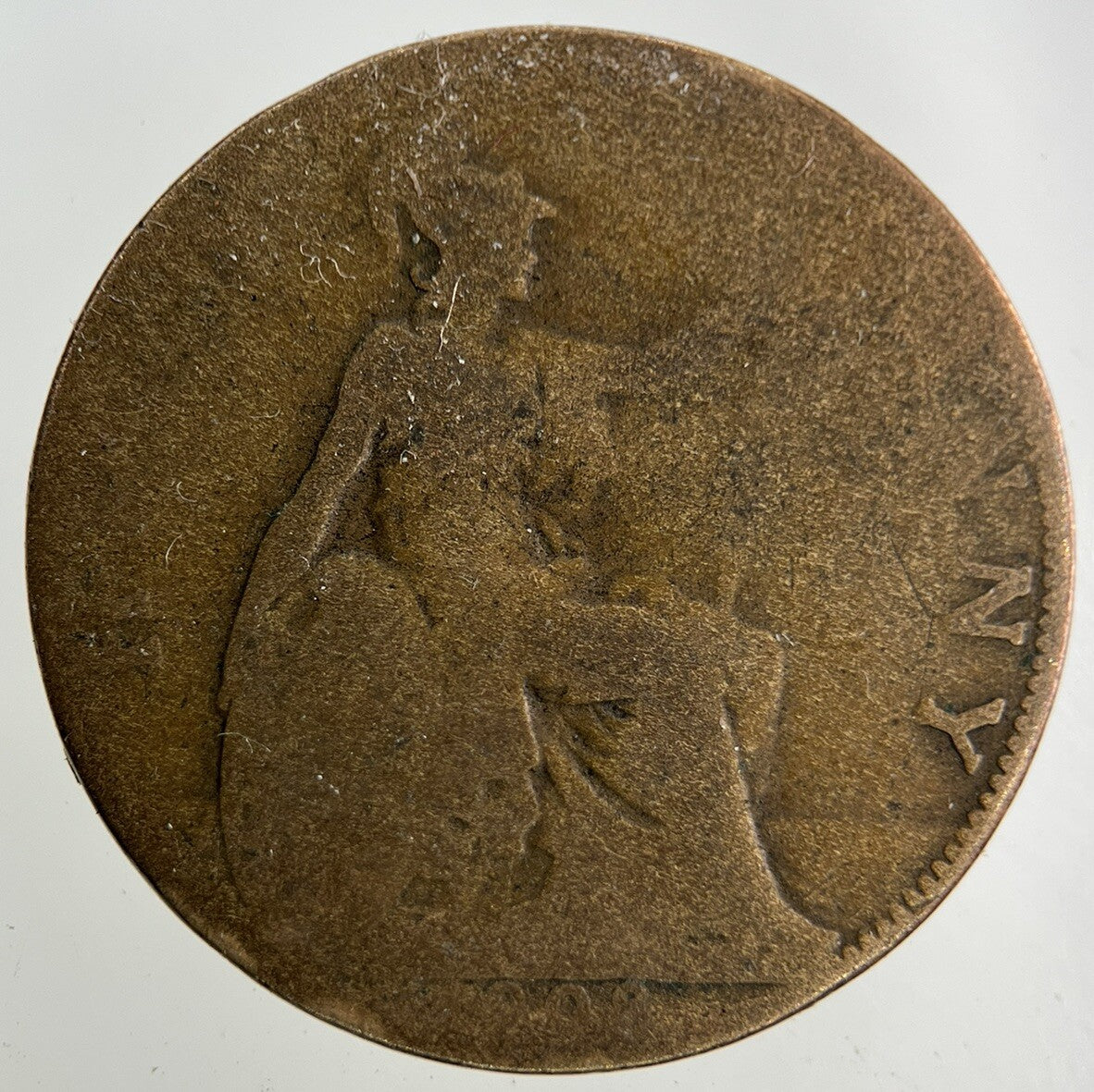 1908 Edward VII Half - Penny Coin | Collectable Grade