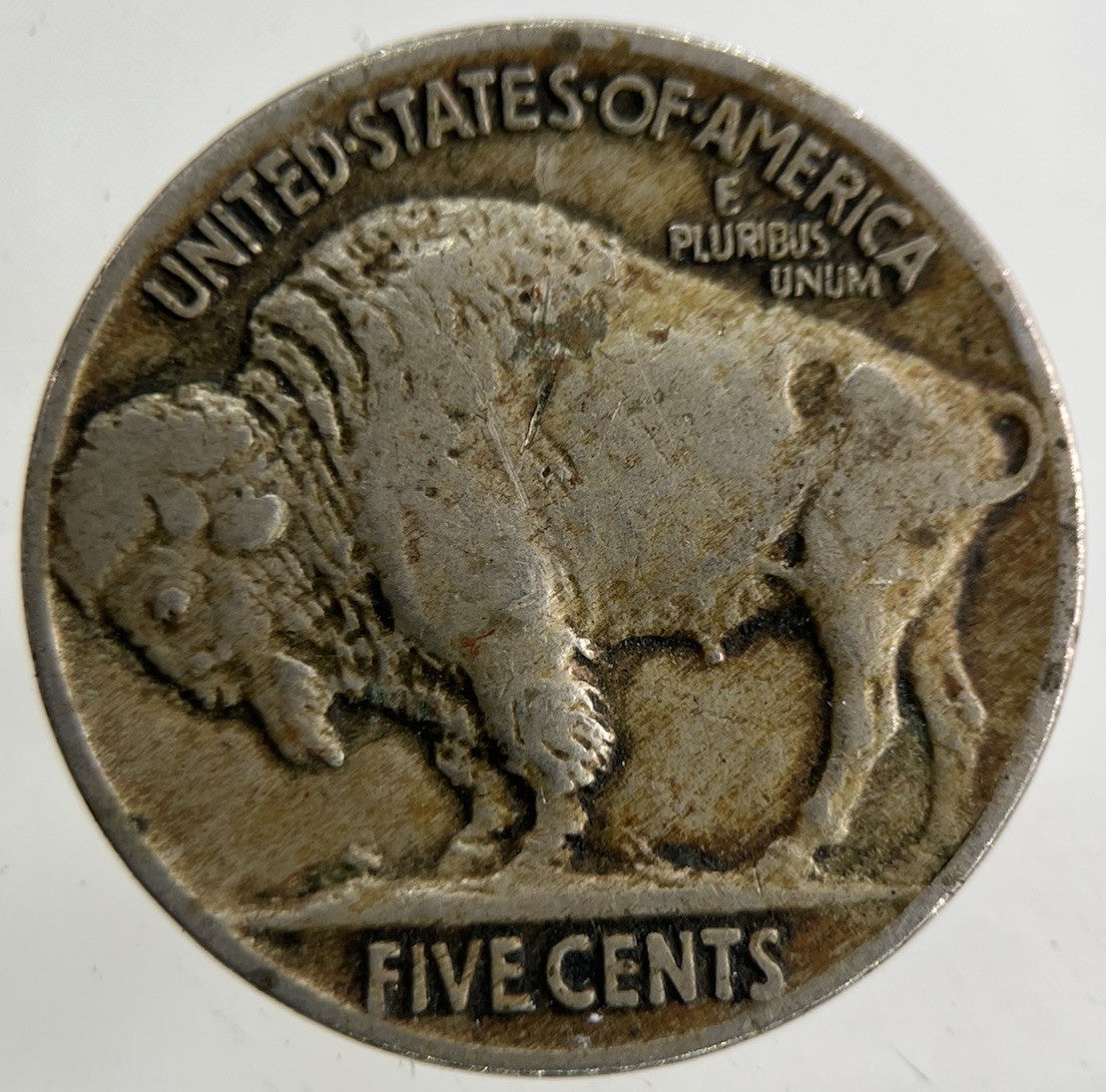 1915 US USA Buffalo Nickel 5 Cents Coin | Fine Collectable Grade