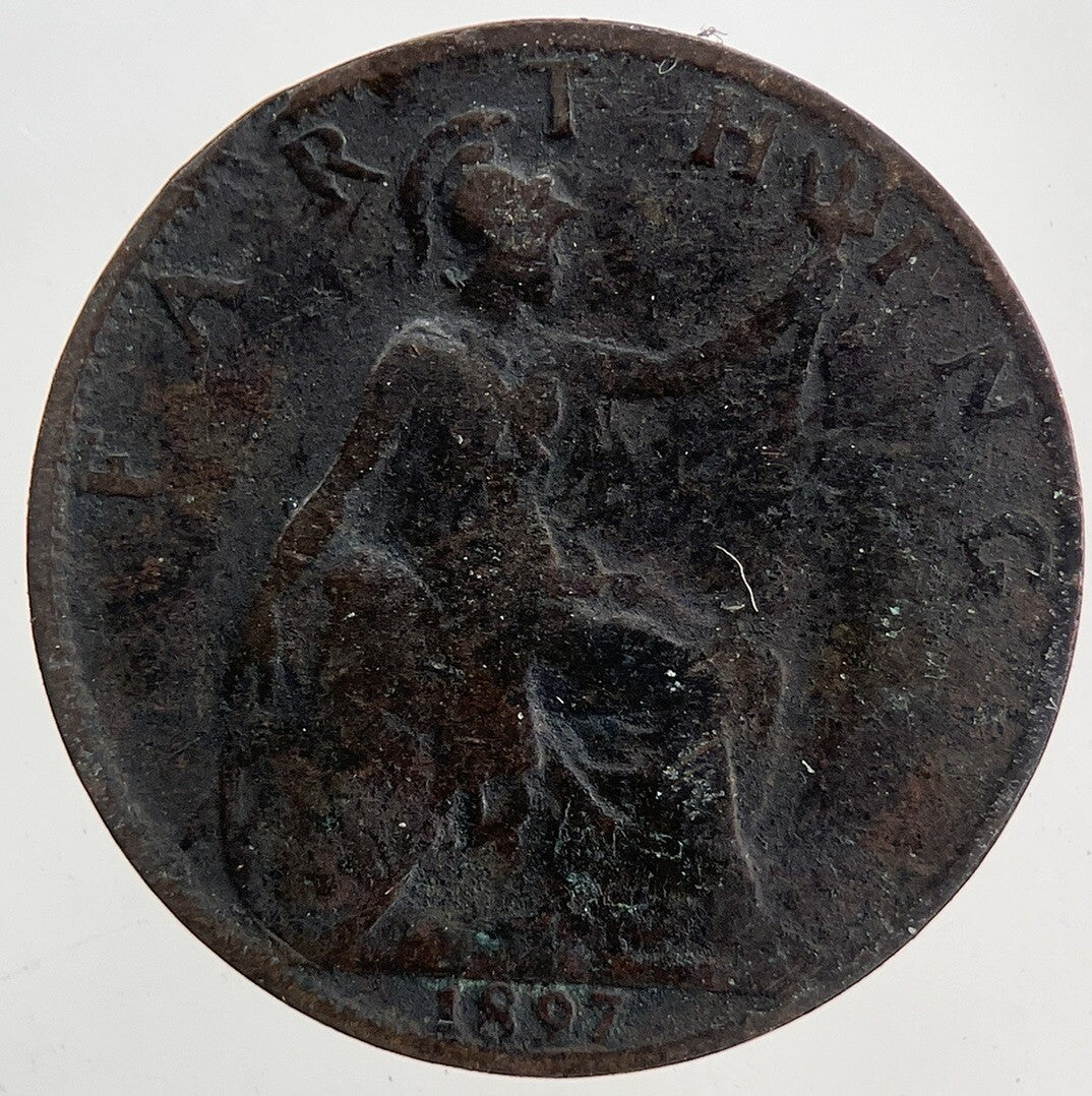 1897 Victoria Farthing Coin | Collectable Grade