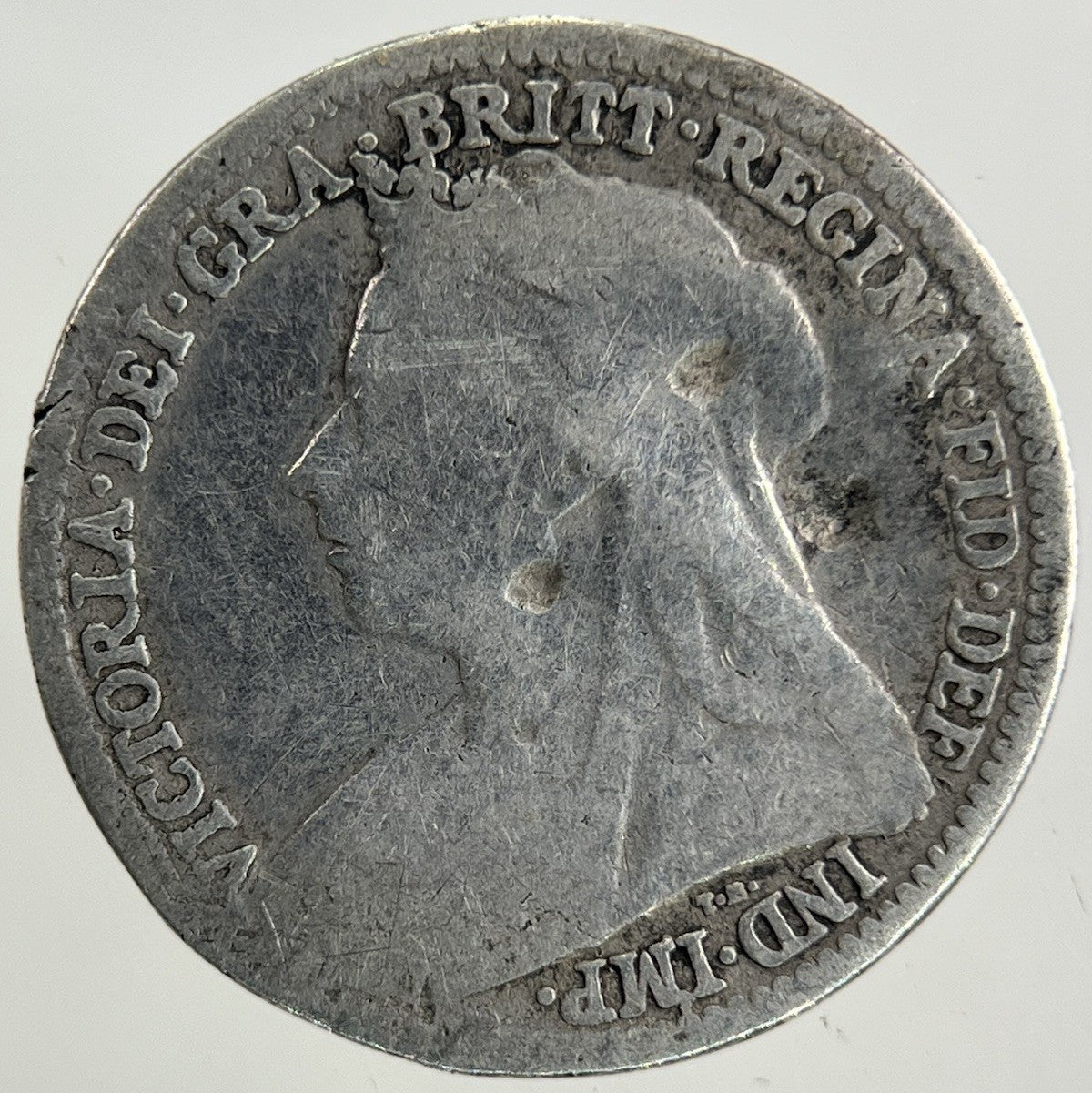 1895 Victoria Threepence Silver Coin | Collectable Grade