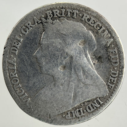 1895 Victoria Threepence Silver Coin | Collectable Grade