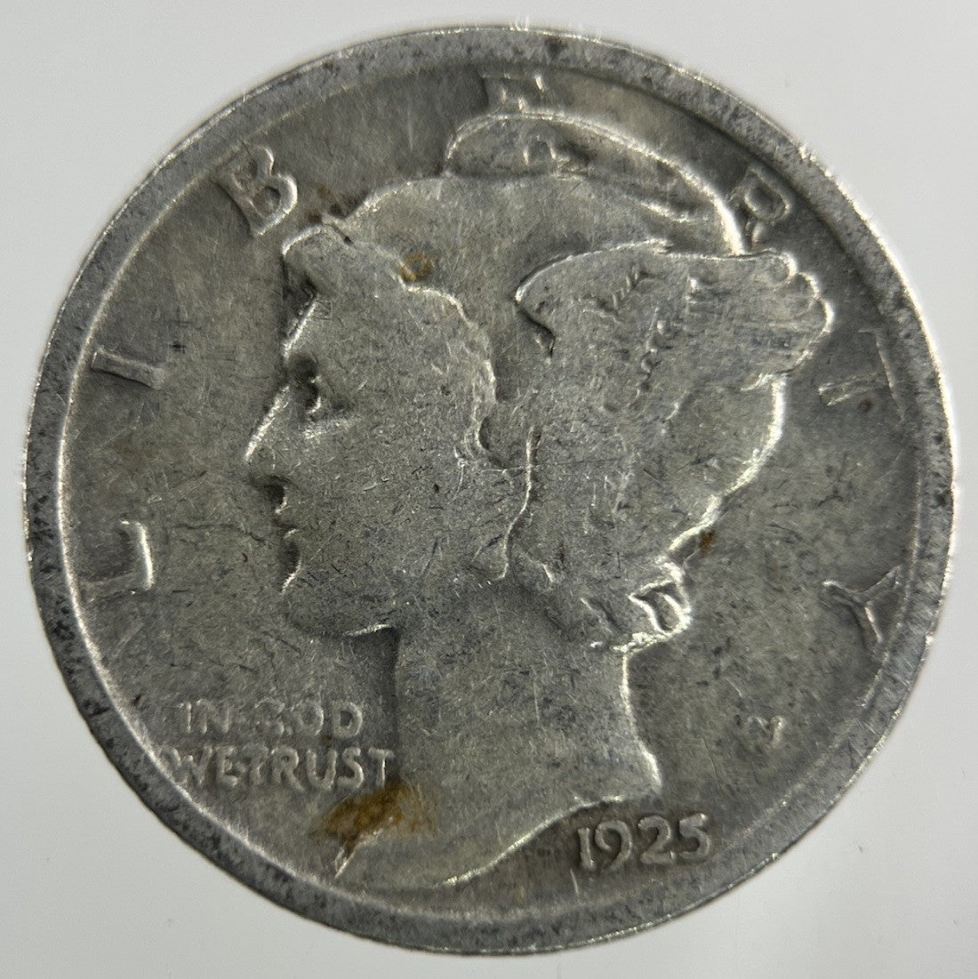 1925 US USA Mercury Dime Silver Coin | Collectable Grade
