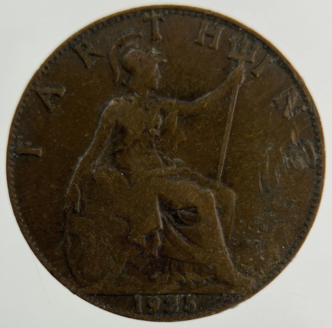 1925 George V Farthing Coin | Collectable Grade