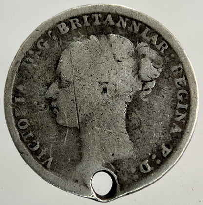 1884 Victoria Threepence Silver Coin | Collectable Grade