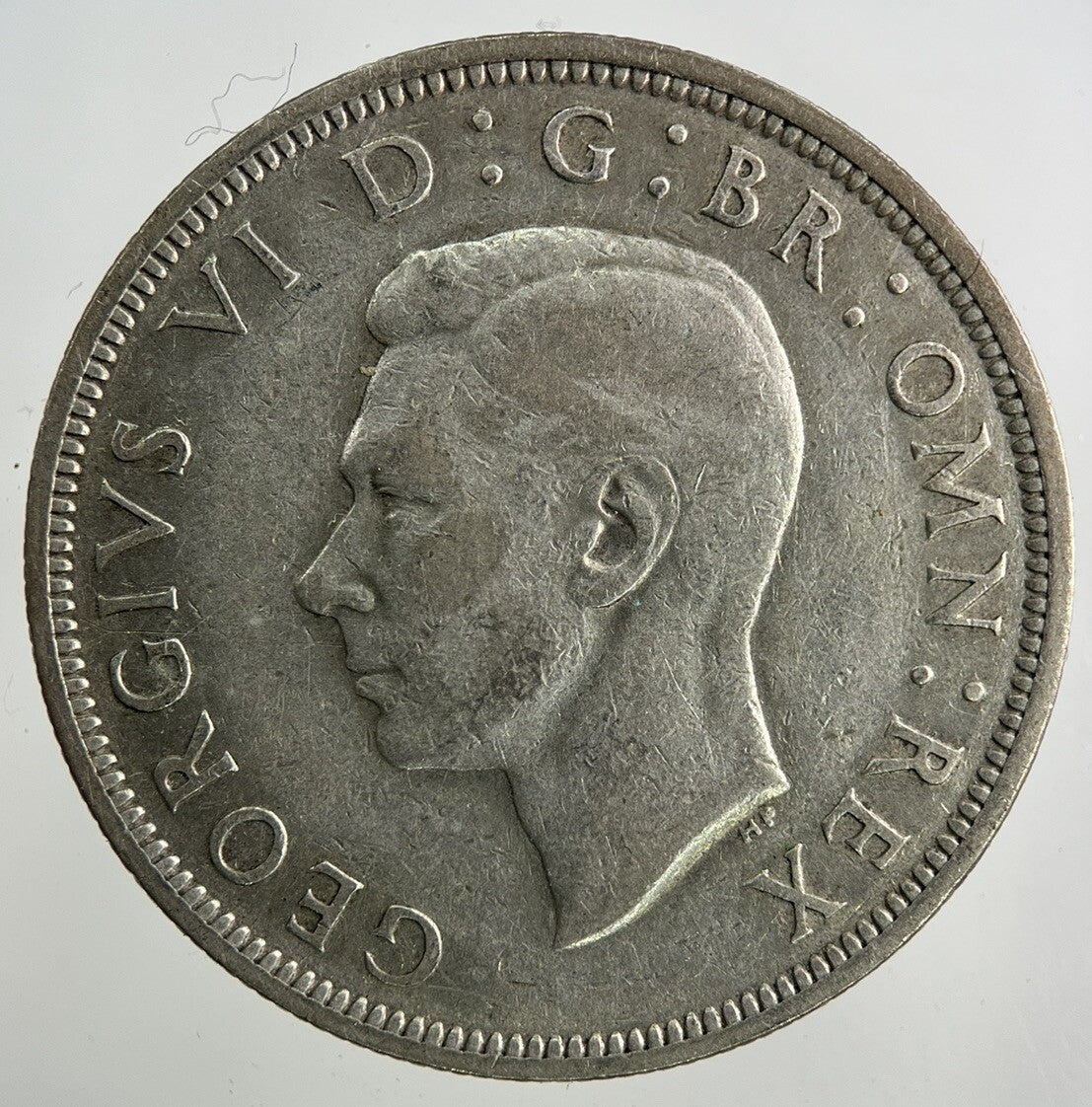 1940 George VI Half - Crown Silver Coin | Fine Collectable Grade