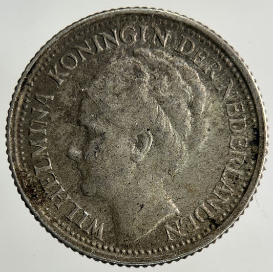 1941 Netherlands 10 Cents Silver Coin | Collectable Grade