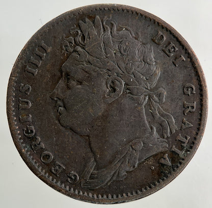 1822 George IV Farthing Coin | Collectable Grade