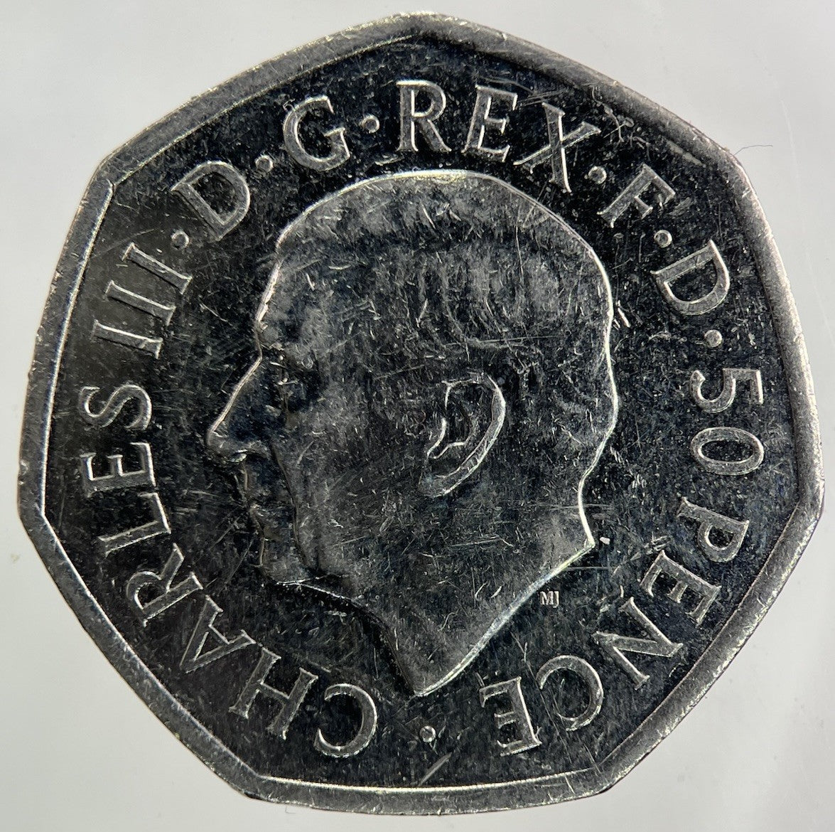 2022 Charles III 3rd Coronation 50p Fifty - Pence Coin | Collectable Grade