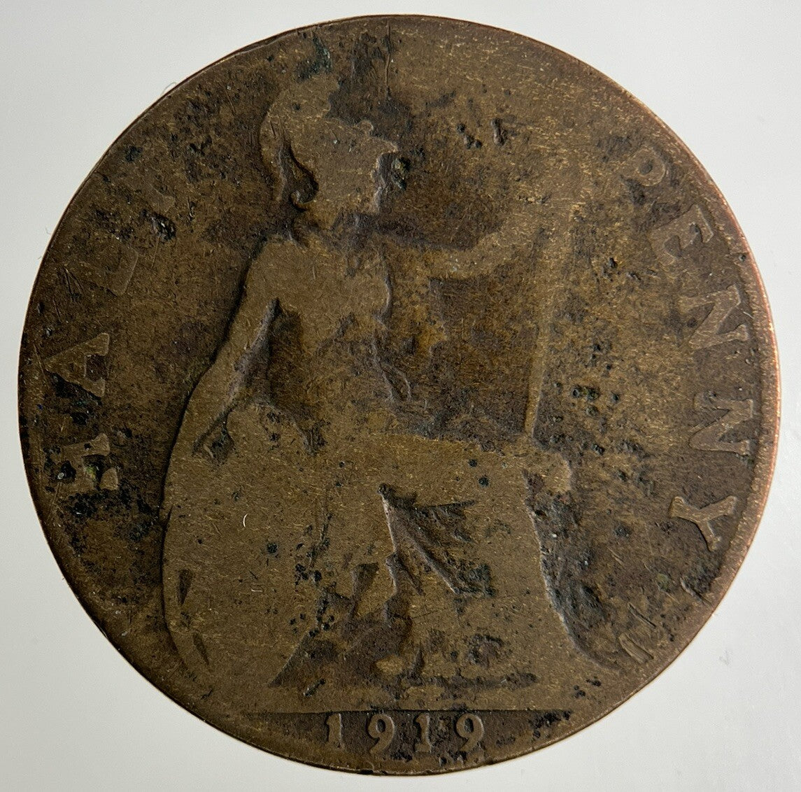 1919 George V Half - Penny Coin | Collectable Grade