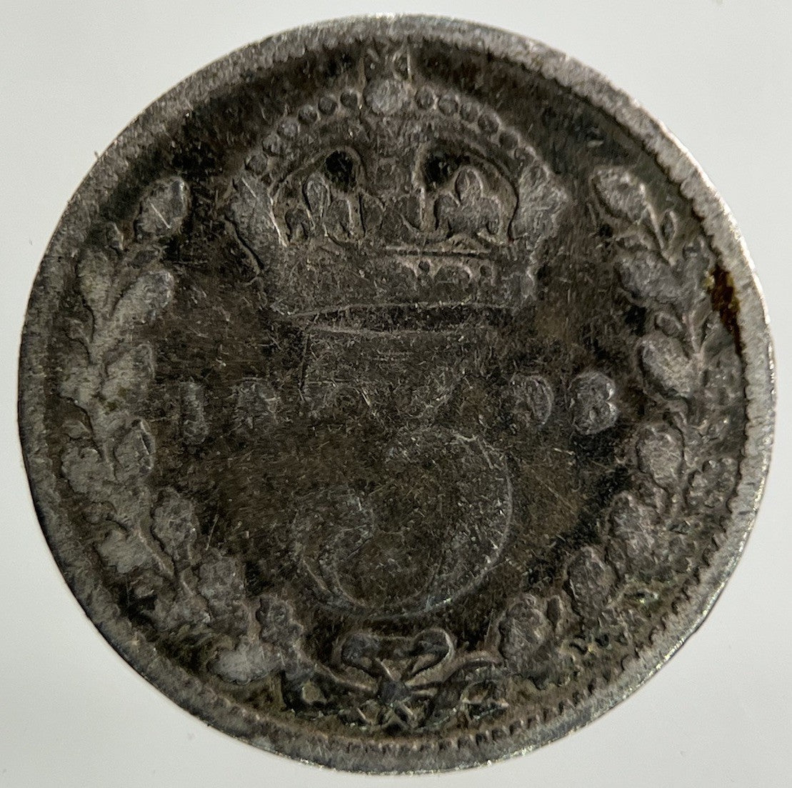 1898 Victoria Threepence Silver Coin | Collectable Grade