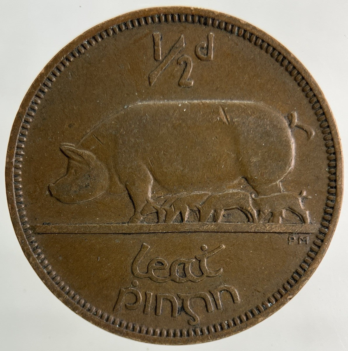 1949 Irish Half - Penny Coin | Very High Grade