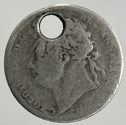1827 George IV Maundy One - Pence Penny Silver Coin | Collectable Grade