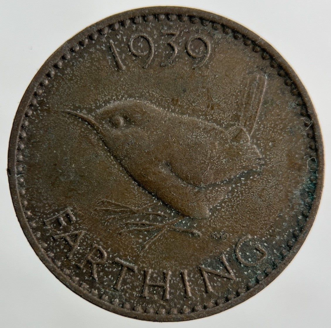 1939 George VI Wren Farthing Coin | Collectable Grade