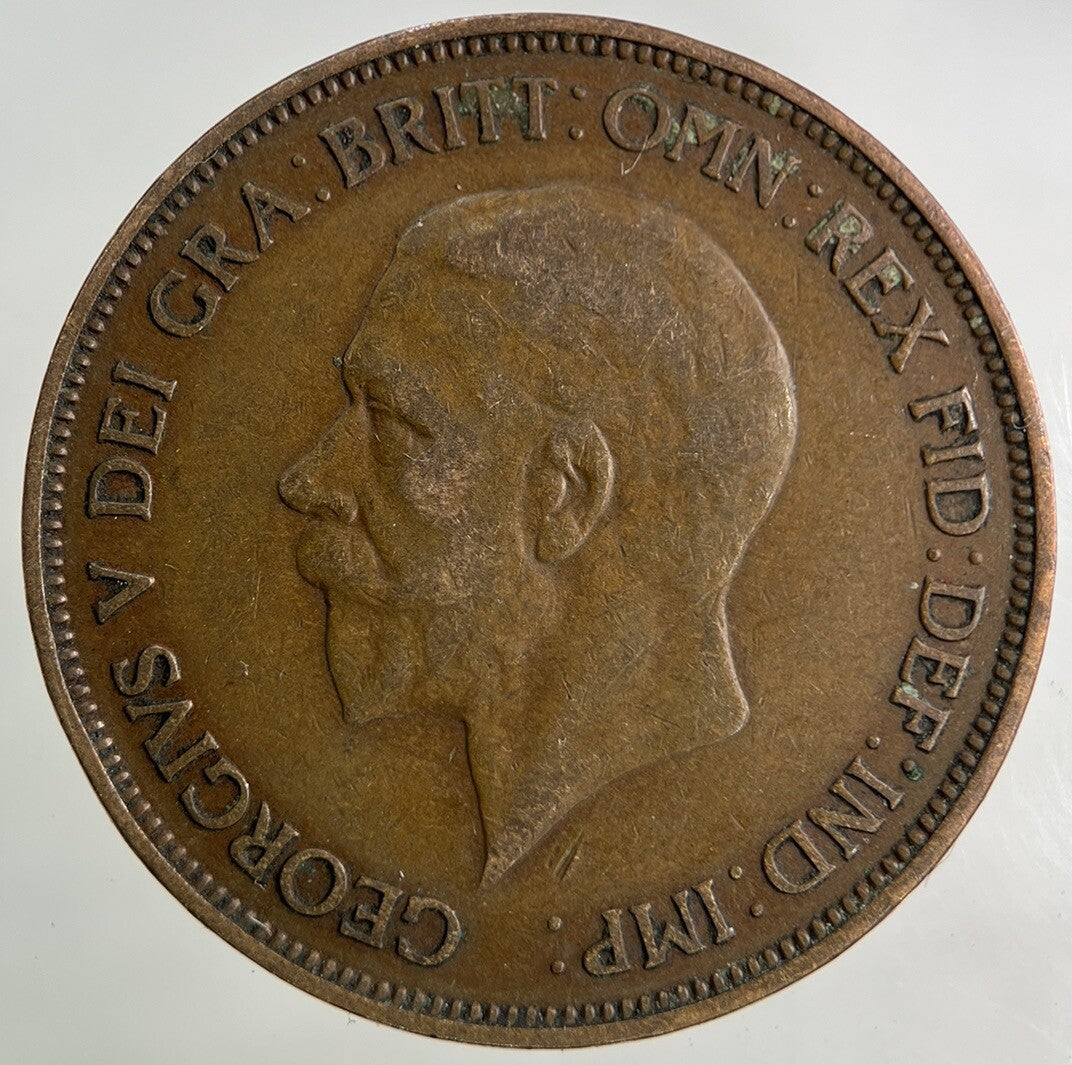 1936 George V One Penny Coin | Fine Collectable Grade