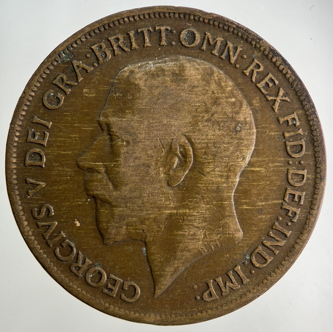 1920 George V One Penny Coin | Collectable Grade