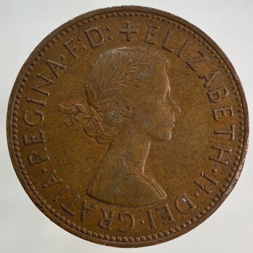 1963 Elizabeth II 2nd One Penny Coin | Fine Collectable Grade