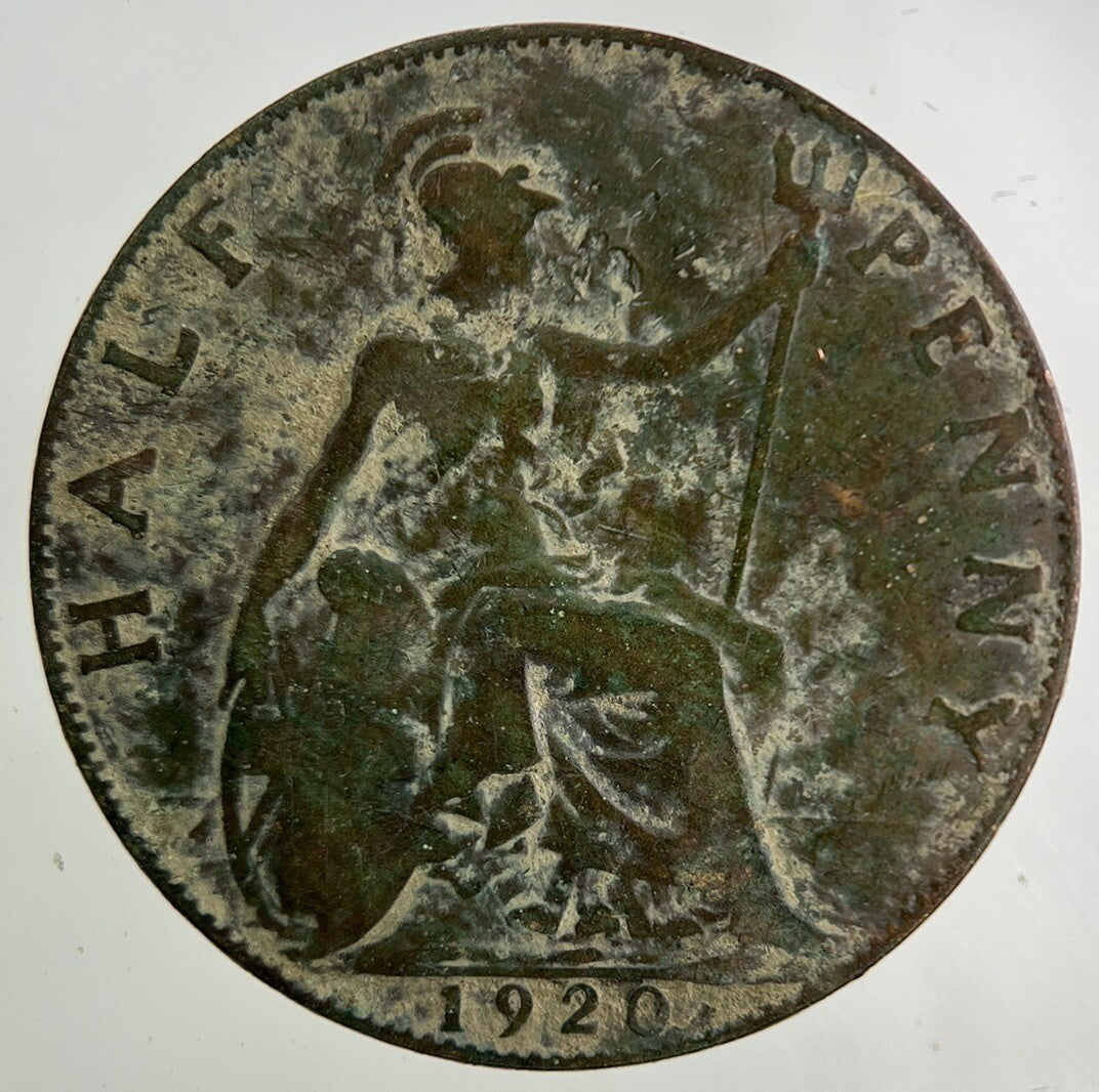 1920 George V Half - Penny Coin | Collectable Grade