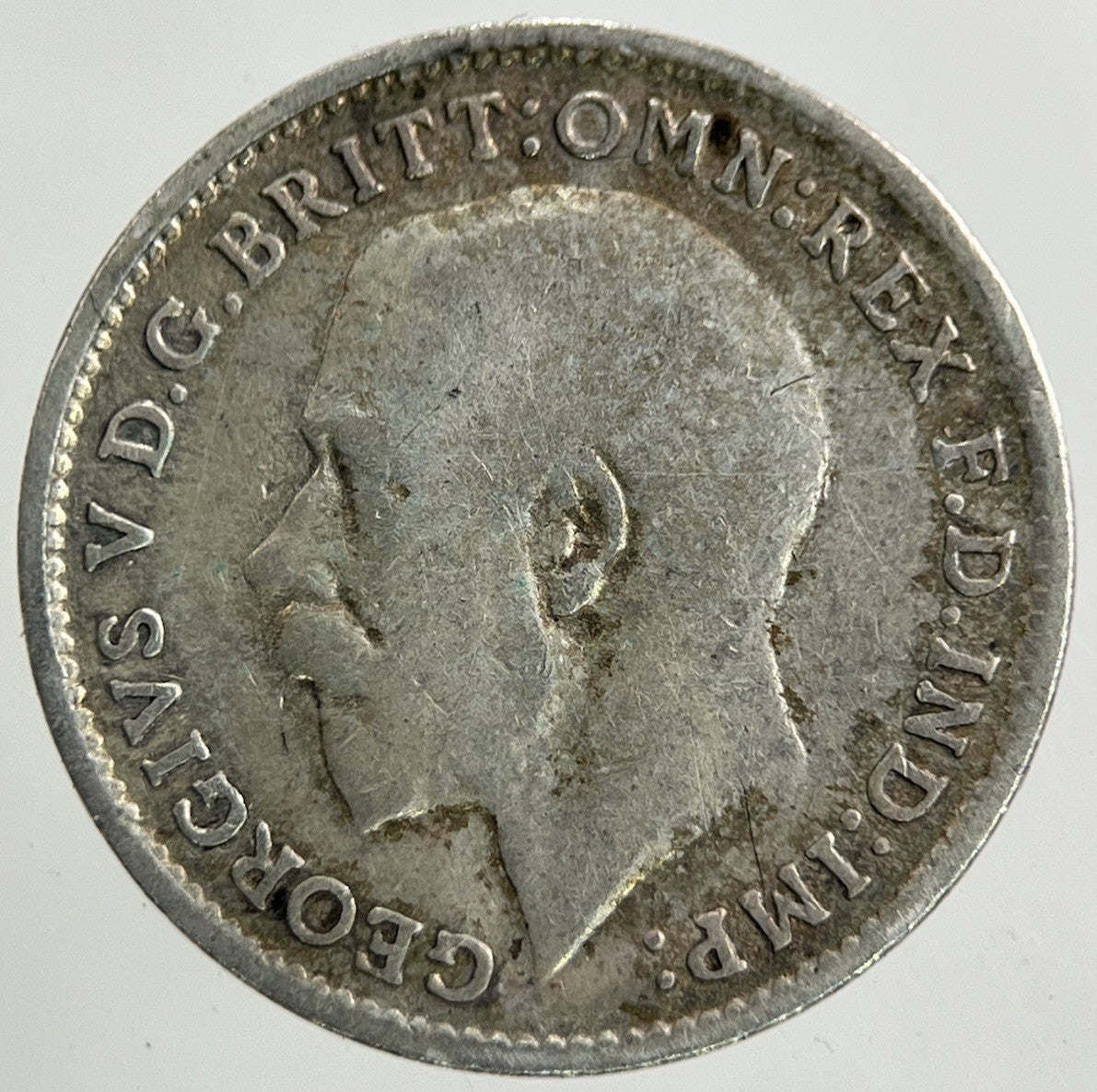 1919 George V Threepence Silver Coin | Collectable Grade