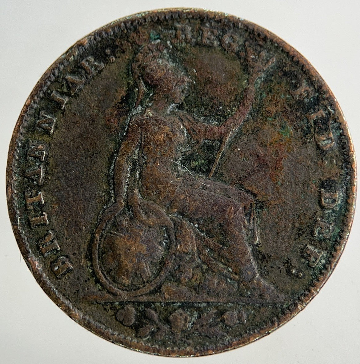 1854 Victoria Farthing Coin | Collectable Grade
