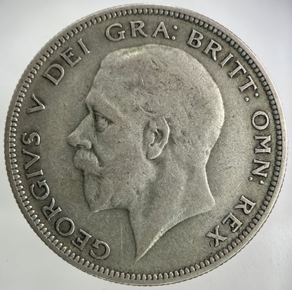 1936 George V Half - Crown Silver Coin | Fine Collectable Grade