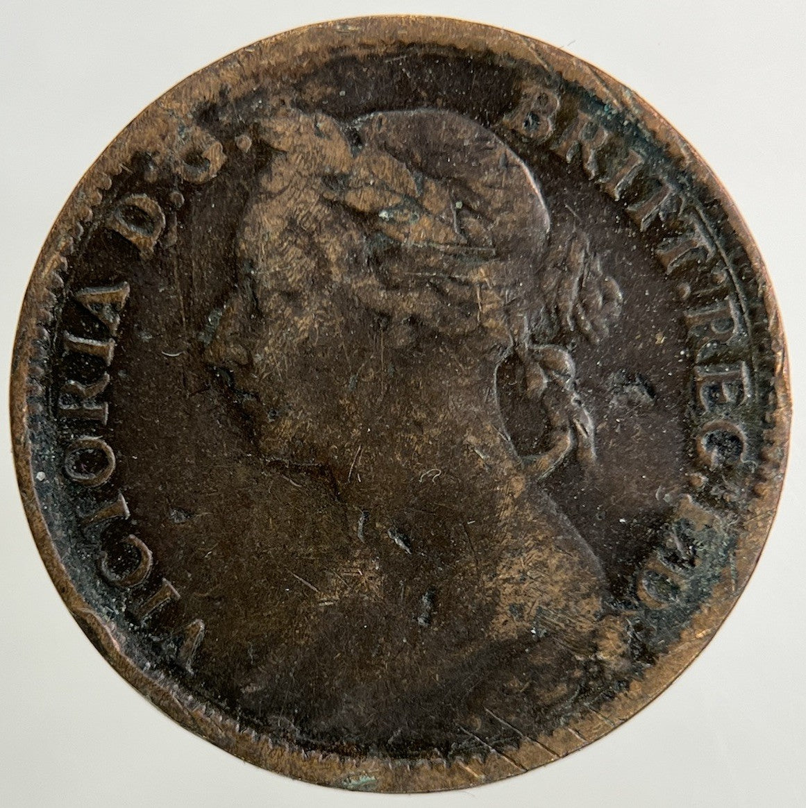1884 Victoria Farthing Coin | Collectable Grade