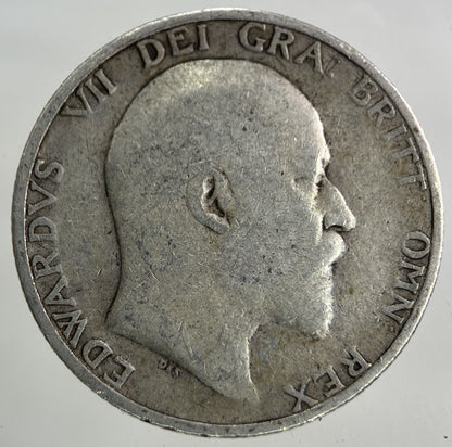 1907 Edward VII Shilling Silver Coin | Collectable Grade